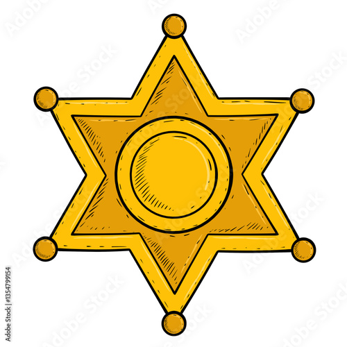 gold star badge
