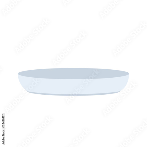 white plate