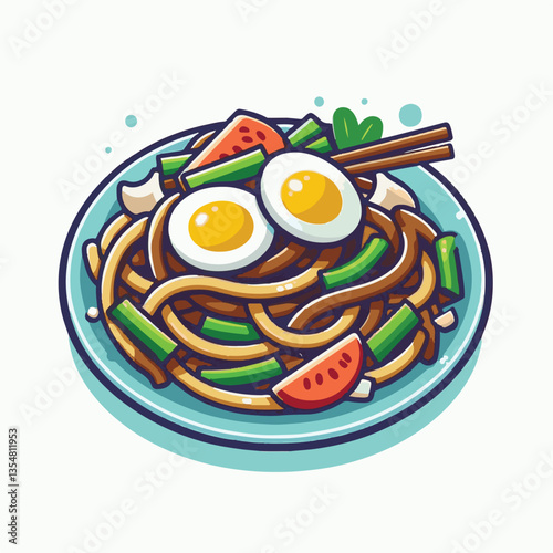 delicious, cuisine, traditional, asian, meal, food, dish, plate, chinese, singapore, malaysia, dinner, penang, lunch, tasty, stir, char, noodles, teow, shrimp, asia, sauce, hawker, egg, fried, prawn, 