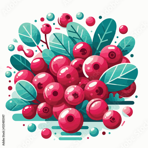 red, fruit, food, cranberry, ripe, berry, juicy, organic, background, fresh, isolated, healthy, group, sweet, green, cowberry, lingonberry, leaves, white, raw, vitamin, cranberries, leaf, berries, nat
