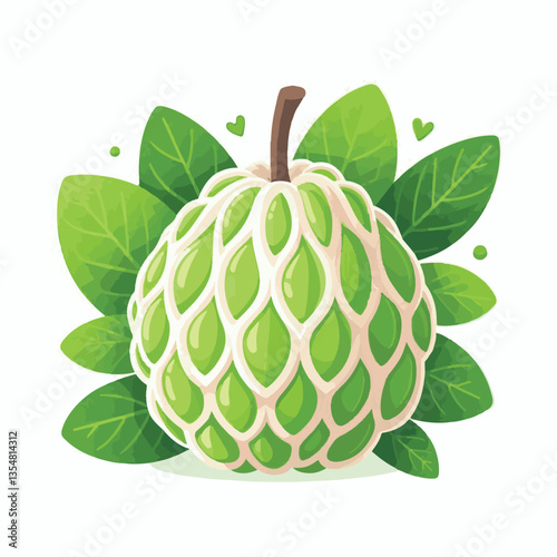 fresh, cherimoya, green, fruit, food, sweet, exotic, organic, ripe, tropical, healthy, custard, background, annona, custard apple, raw, delicious, white, seed, dessert, isolated, vegetarian, tasty, ag