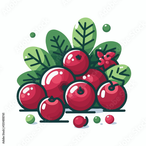 red, fruit, food, cranberry, ripe, berry, juicy, organic, background, fresh, isolated, healthy, group, sweet, green, cowberry, lingonberry, leaves, white, raw, vitamin, cranberries, leaf, berries, nat