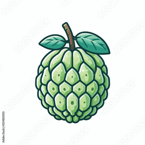 fresh, cherimoya, green, fruit, food, sweet, exotic, organic, ripe, tropical, healthy, custard, background, annona, custard apple, raw, delicious, white, seed, dessert, isolated, vegetarian, tasty, ag