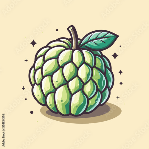 fresh, cherimoya, green, fruit, food, sweet, exotic, organic, ripe, tropical, healthy, custard, background, annona, custard apple, raw, delicious, white, seed, dessert, isolated, vegetarian, tasty, ag