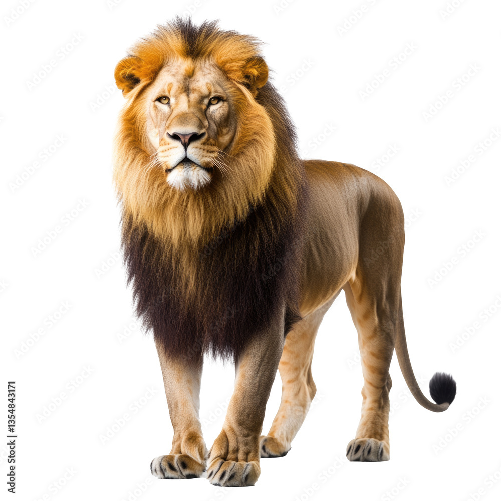 Fototapeta premium lion isolated on PNG. Cut Out