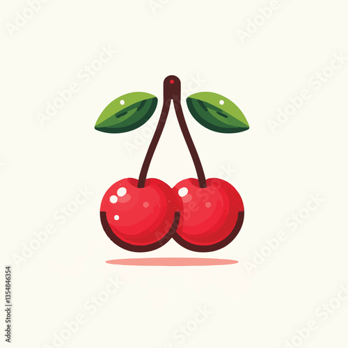 cherry, fruit, sweet, red, food, organic, fresh, juicy, berry, cherries, isolated, ripe, delicious, natural, leaf, background, summer, green, healthy, dessert, freshness, illustration, vector, garden,