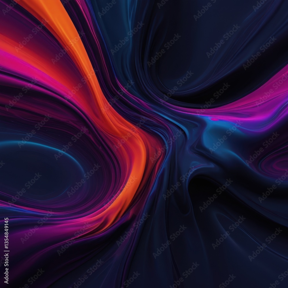 Fototapeta premium Abstract Visualization of Spectral Harmony