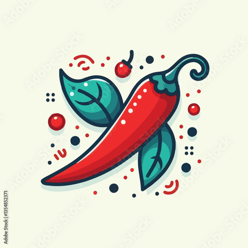 food, chili, vegetable, chilli, red, hot, spice, pepper, spicy, fresh, background, mexican, vector, illustration, organic, ingredient, plant, isolated, healthy, cayenne, jalapeno, cooking, taste, natu