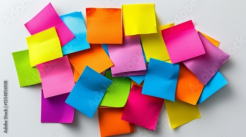 Pile of sticky notes
