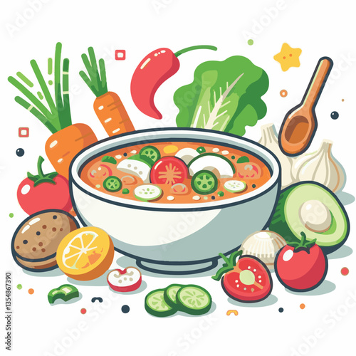 food, chowder, soup, meal, cuisine, delicious, creamy, lunch, potato, bowl, seafood, cream, vegetable, dinner, fresh, gourmet, hot, white, american, fish, clam, dish, milk, bread, healthy, parsley, co