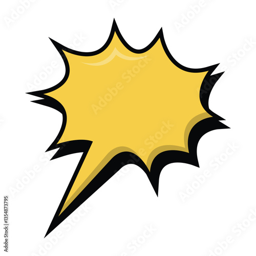 Comic Shape Vector Design