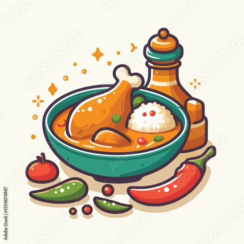 dinner, food, dish, curry, asian, cuisine, spicy, chicken, meat, meal, background, rice, india, delicious, bowl, indian, lunch, hot, tasty, healthy, restaurant, thai, traditional, sauce, white, masala