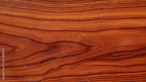 Polished cherry wood with deep reddish tones and smooth texture