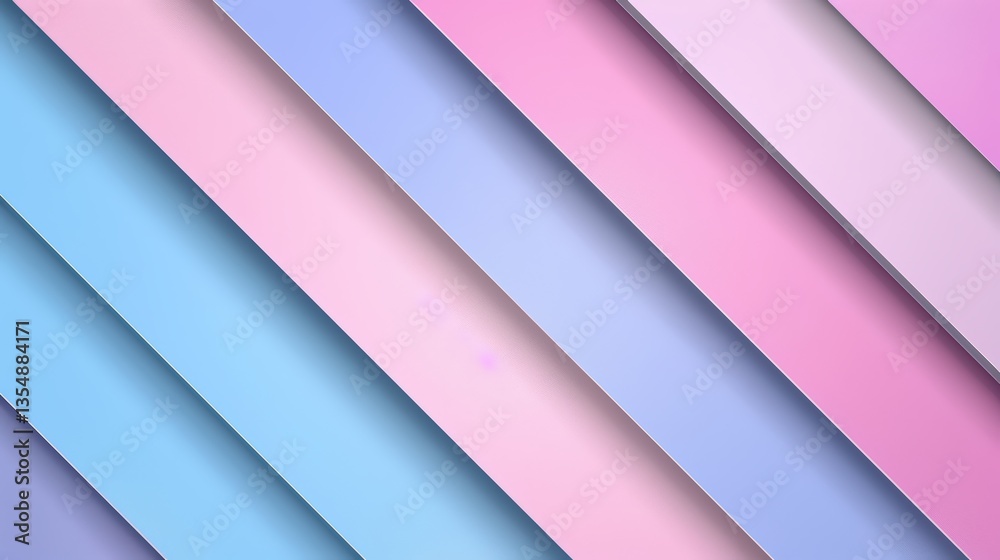 Fototapeta premium Pastel Diagonal Stripes Background Design