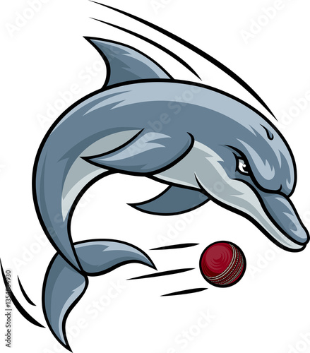 Dolphin Animal Cricket Ball...