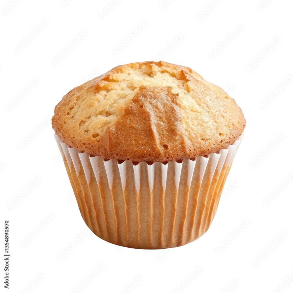 muffin on white background muffin on white background