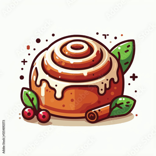 breakfast, bakery, dessert, roll, delicious, cinnamon, sweet, food, snack, bread, bun, pastry, spiral, tasty, cake, sugar, icing, fresh, dough, homemade, cinnamon roll, cream, background, bake, glazed