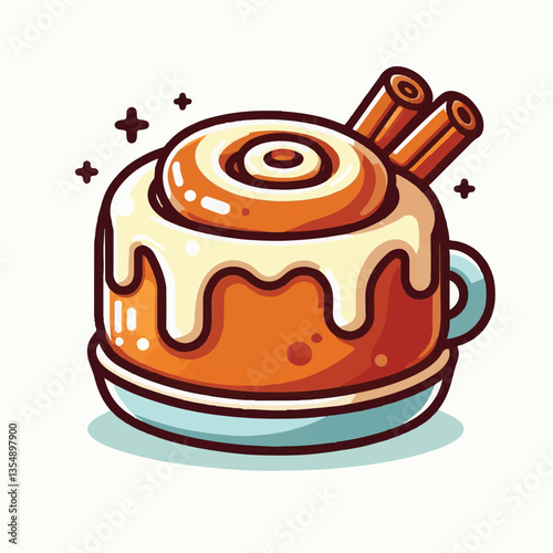 breakfast, bakery, dessert, roll, delicious, cinnamon, sweet, food, snack, bread, bun, pastry, spiral, tasty, cake, sugar, icing, fresh, dough, homemade, cinnamon roll, cream, background, bake, glazed