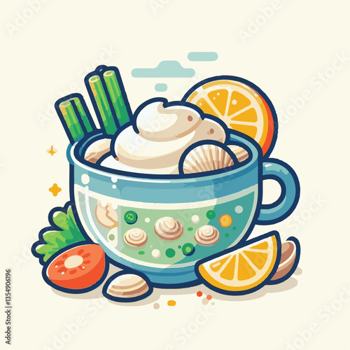 food, dinner, chowder, delicious, clam, bowl, soup, meal, lunch, seafood, gourmet, healthy, potato, creamy, cream, fresh, shellfish, white, cuisine, dish, parsley, bread, spoon, milk, hot, background,