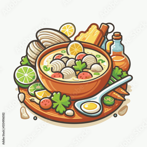 food, dinner, chowder, delicious, clam, bowl, soup, meal, lunch, seafood, gourmet, healthy, potato, creamy, cream, fresh, shellfish, white, cuisine, dish, parsley, bread, spoon, milk, hot, background,