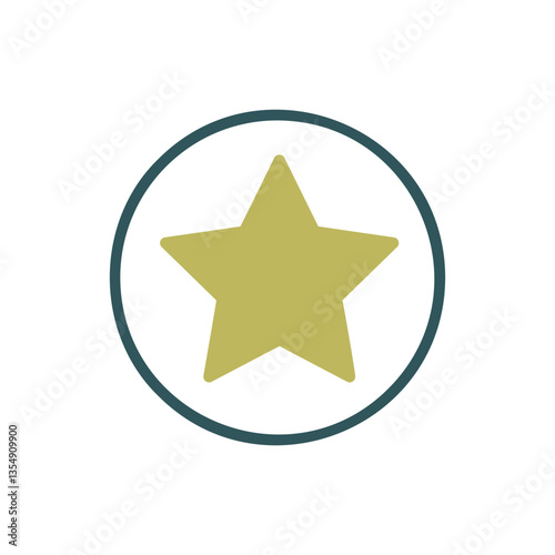 Add to favorites vector icon, star symbol