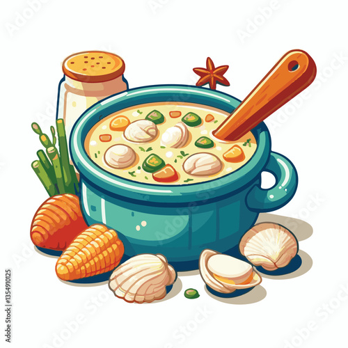 food, dinner, chowder, delicious, clam, bowl, soup, meal, lunch, seafood, gourmet, healthy, potato, creamy, cream, fresh, shellfish, white, cuisine, dish, parsley, bread, spoon, milk, hot, background,