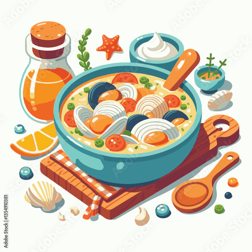 food, dinner, chowder, delicious, clam, bowl, soup, meal, lunch, seafood, gourmet, healthy, potato, creamy, cream, fresh, shellfish, white, cuisine, dish, parsley, bread, spoon, milk, hot, background,