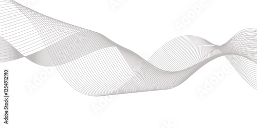 abstract geometric white and grey blend line art can be used background, wall cloth.wallpaper.