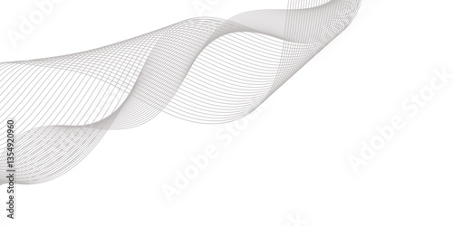abstract geometric white and grey blend line art can be used background, wall cloth.wallpaper.