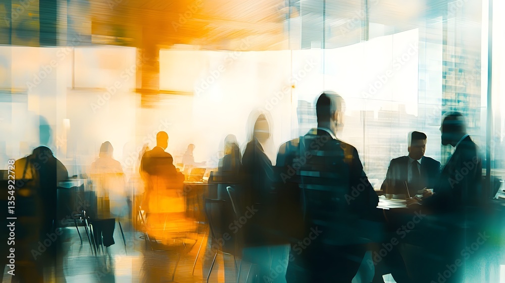 Group of business professionals in a corporate meeting Group of business professionals in a corporate meeting