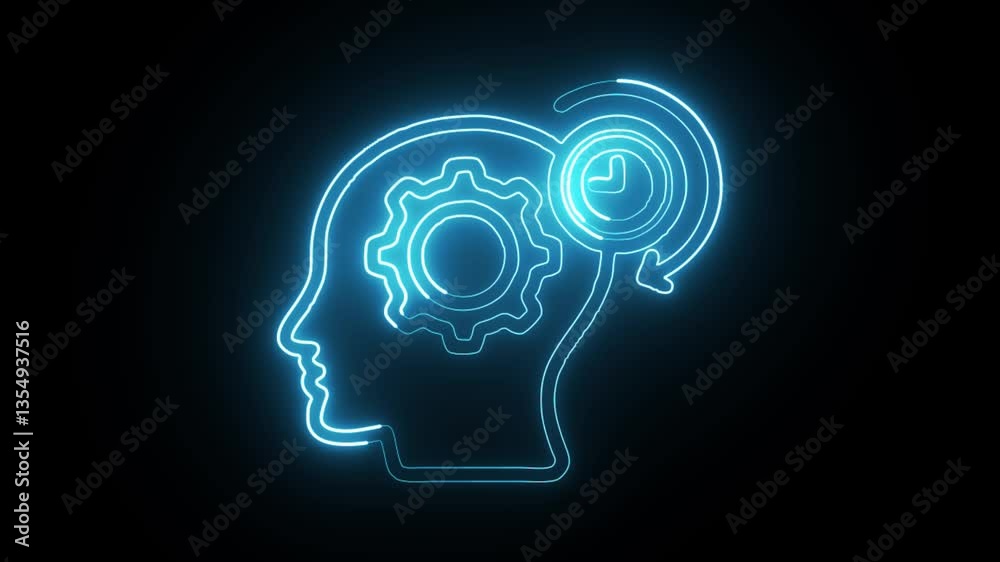 memory free icon isolated on black background HD video motion graphic animation memory free icon isolated on black background HD video motion graphic animation