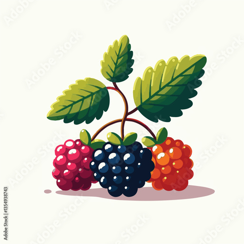 berry, cloudberry, nature, food, natural, fresh, healthy, background, organic, ripe, sweet, isolated, juicy, fruit, summer, orange, leaf, green, vitamin, illustration, plant, nordic, delicious, tasty,