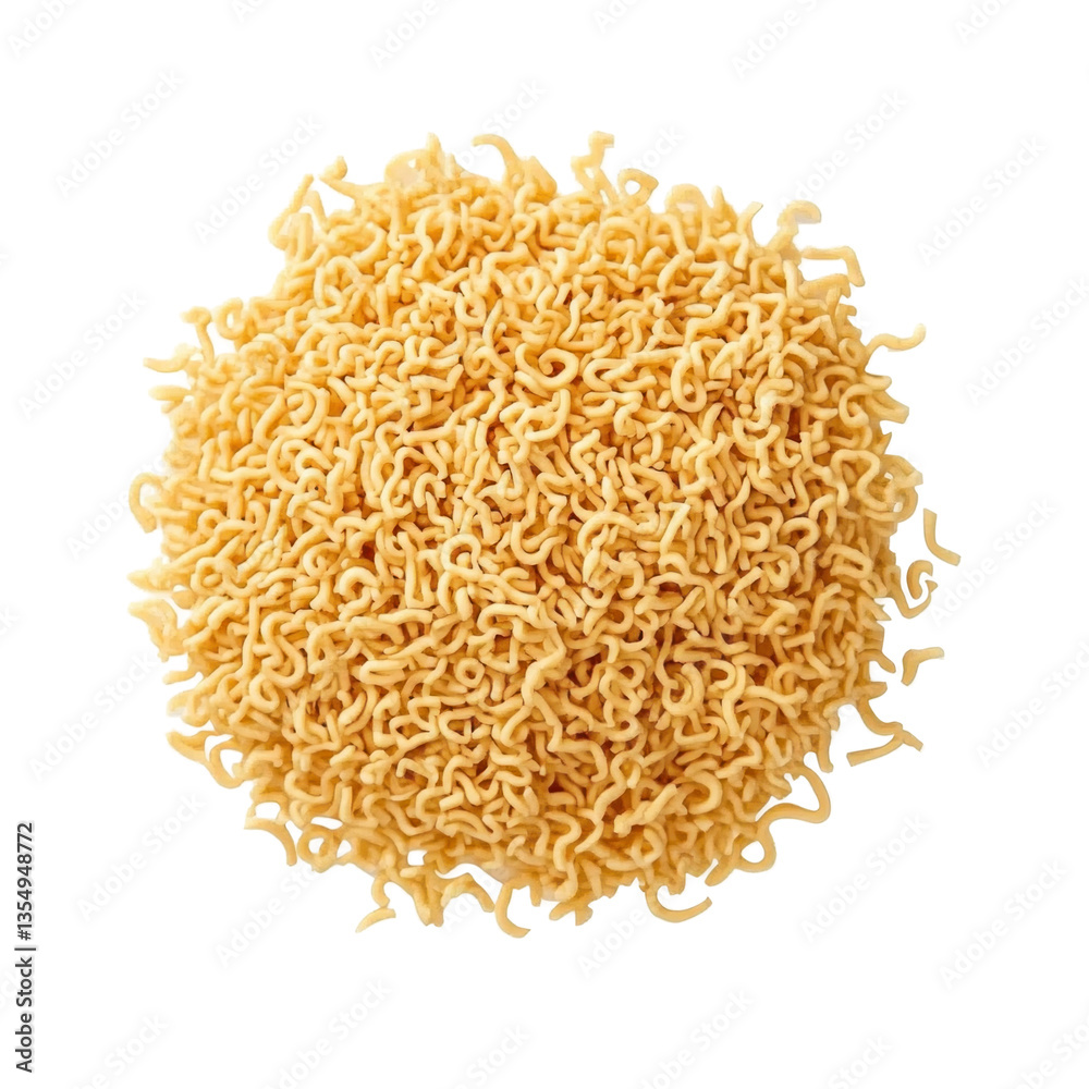 pile of dried noodles pile of dried noodles