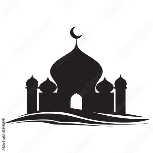 Mosque Logo Design, Professional Islamic Logo Design