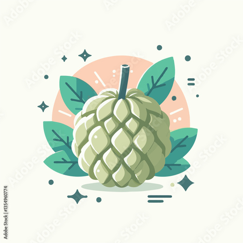 fruit, tropical, healthy, food, fresh, organic, nature, sweet, background, green, vegetarian, ripe, delicious, diet, vitamin, freshness, exotic, juicy, custard apple, nutrition, custard, tasty, agricu