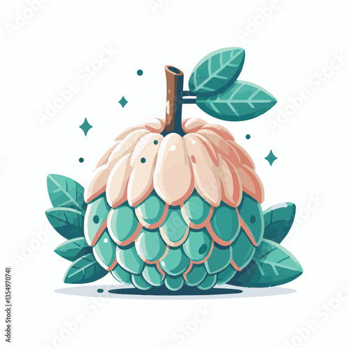 fruit, tropical, healthy, food, fresh, organic, nature, sweet, background, green, vegetarian, ripe, delicious, diet, vitamin, freshness, exotic, juicy, custard apple, nutrition, custard, tasty, agricu