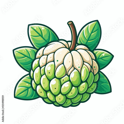 fruit, tropical, healthy, food, fresh, organic, nature, sweet, background, green, vegetarian, ripe, delicious, diet, vitamin, freshness, exotic, juicy, custard apple, nutrition, custard, tasty, agricu