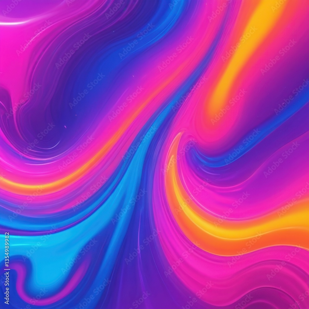 Obraz premium Abstract Play with Colorful Bright Colors