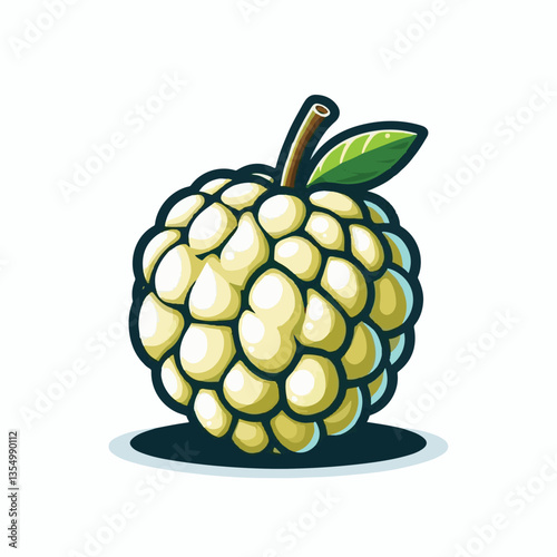 fruit, tropical, healthy, food, fresh, organic, nature, sweet, background, green, vegetarian, ripe, delicious, diet, vitamin, freshness, exotic, juicy, custard apple, nutrition, custard, tasty, agricu