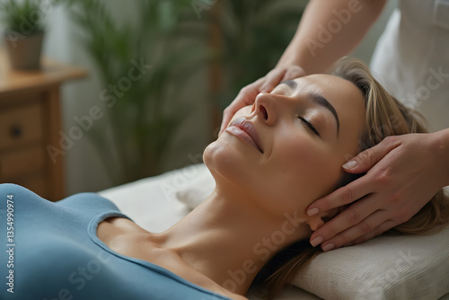 Craniosacral Therapy - Head Massage - Pain and Migraine Relief - Reiki - Access Bars - AI generated