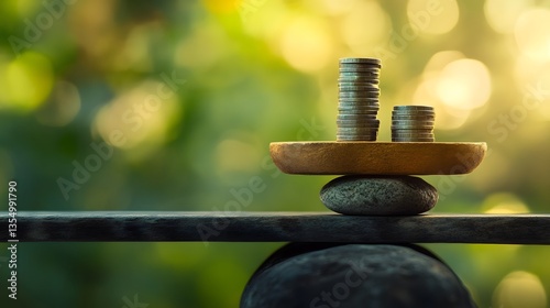 Financial stability through balanced income and expenses