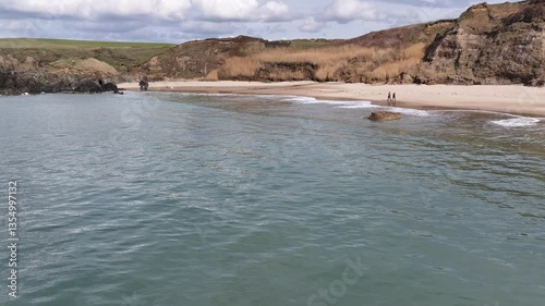 Whistling Sands, Llyn Peninsula, Wales