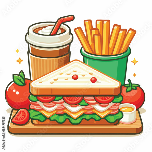 meal, sandwich, food, snack, bread, club, lunch, toast, tomato, meat, lettuce, ham, background, cheese, dinner, fresh, breakfast, bacon, healthy, vegetable, fast, salad, white, chicken, gourmet, appet