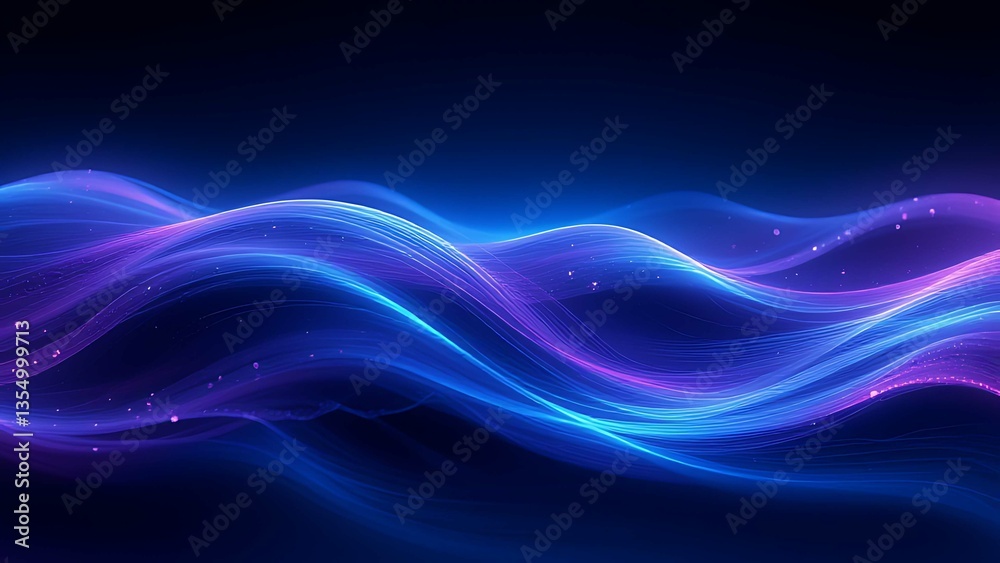 abstract blue wave background abstract blue wave background