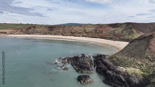 Whistling Sands, Llyn Peninsula, Wales