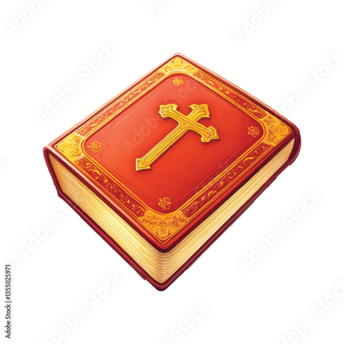 bible isolated on whit background , bible clipart 