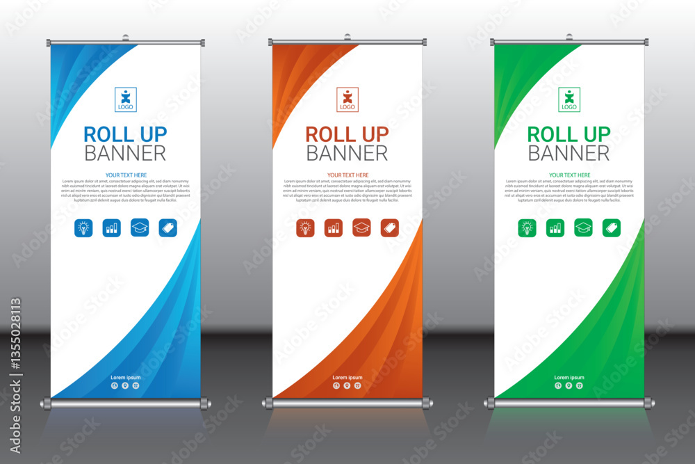 Modern Roll-Up Banner Design Template – X-Banner & Flag Banner Vector.850-2000mm rectangle size. Modern Roll-Up Banner Design Template – X-Banner & Flag Banner Vector.850-2000mm rectangle size.