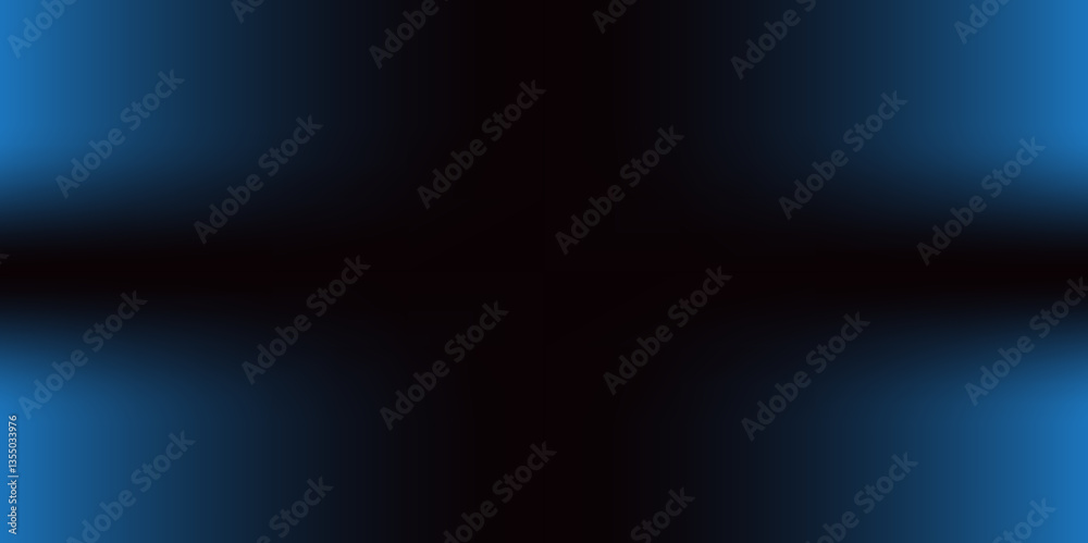 Fototapeta premium Blue gradient smooth background. Abstract background design. Premium blue background design. Illustration. Vector.