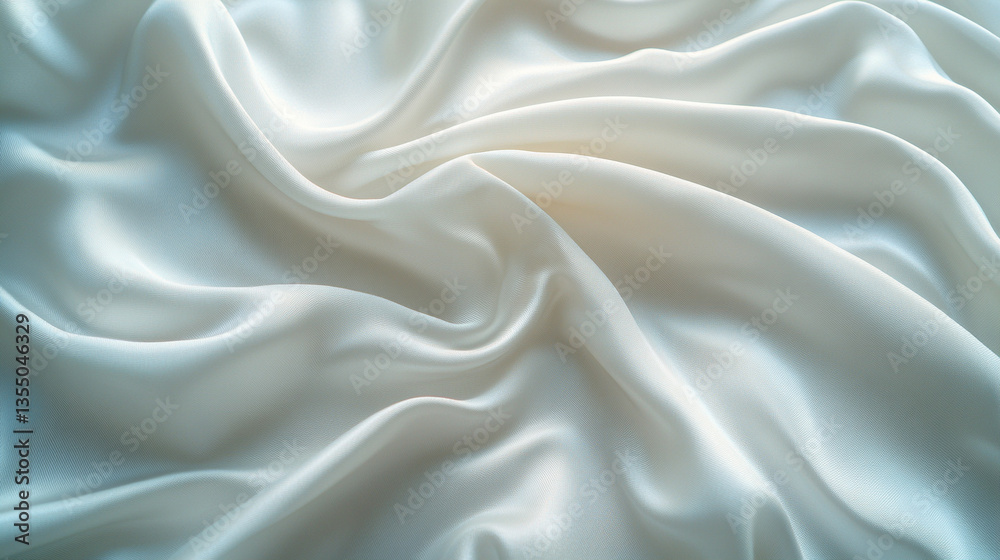A white silver shirt fabric background with chaotic wrinkles and folds symbolizes complexity and subtle elegance The dynamic texture creates a modern and captivating visual effect A white silver shirt fabric background with chaotic wrinkles and folds symbolizes complexity and subtle elegance The dynamic texture creates a modern and captivating visual effect