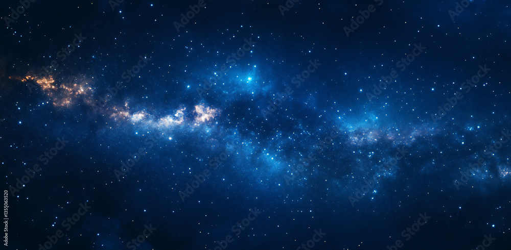 Naklejka premium starry night,